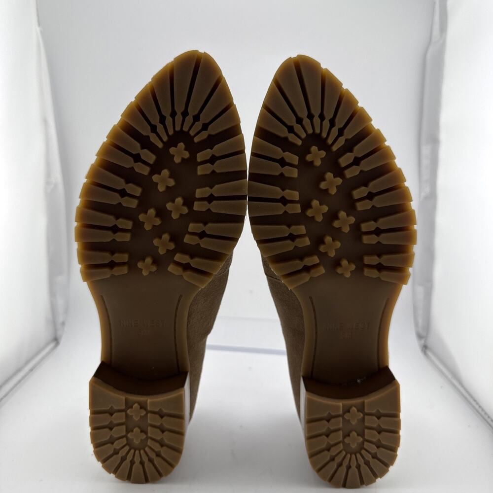 Nine West Women's Lightning Suede Loafers Natural Suede Size‎ 6 NWB - Picture 7 of 9